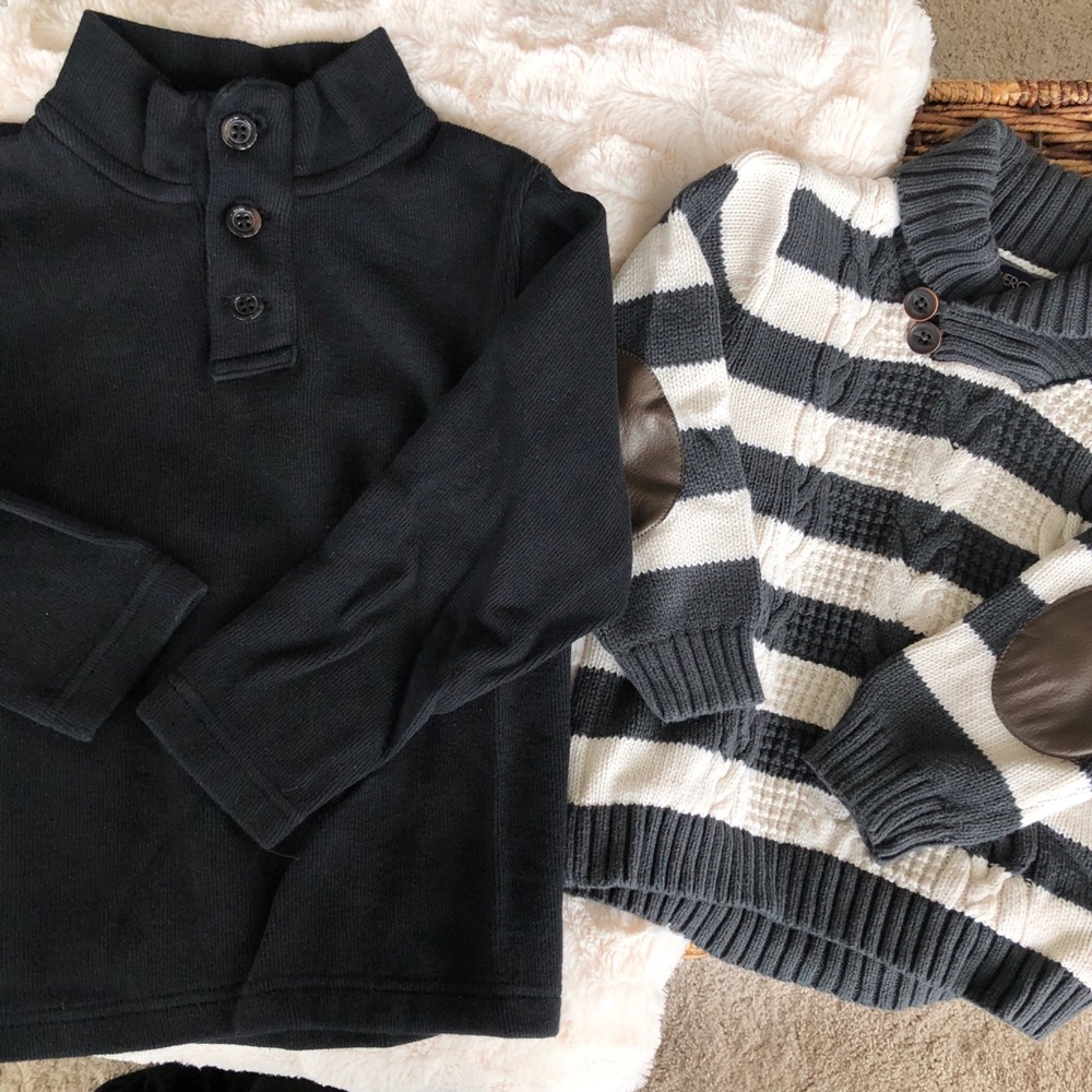 Gap and Cherokee Boy’s sweaters